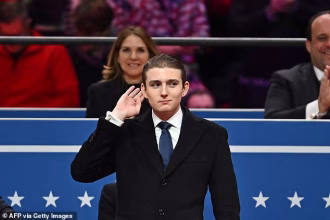 Barron Trump ‘shut down whole floor of Trump Tower for a date’ as ‘awkward’ president’s son tries to find a girlfriend