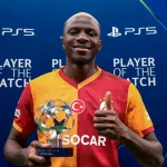 Osimhen Wins Man Of The Match Award Vs Liverpool