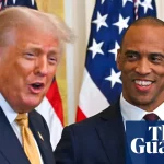 US federal agency site blames looming government shutdown on ‘radical left’ | Trump administration