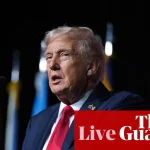 Trump claims US faces ‘invasion from within’ in address to military leaders after Hegseth declares war on diversity efforts – live | US politics