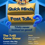 Trivia, Vibes & Banter – The 7.45 GameShow Is Here