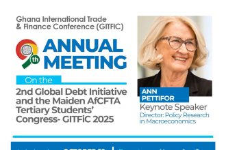 Jubilee 2000 co-founder, Ann Pettifor, to headline GITFiC 2025