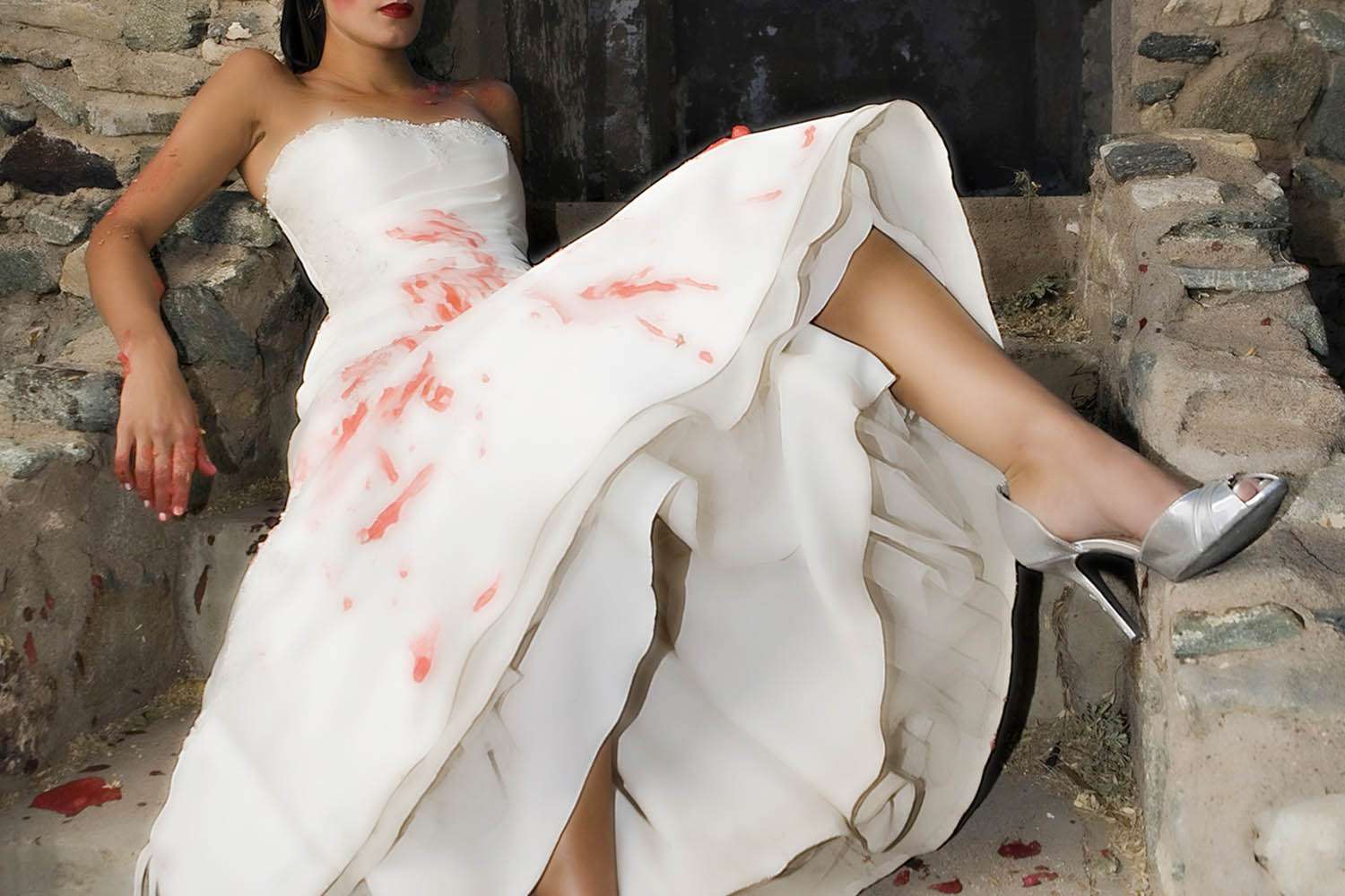 Bride Thinks Her Sister Stained Her Wedding Dress for Surprising Reason