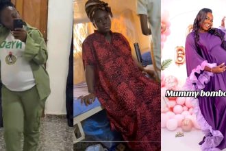Pregnant corper attends POP while in labour, welcomes baby same day