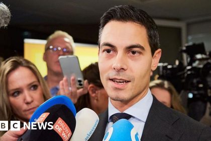 Rob Jetten’s Dutch centrist liberal party wins neck-and-neck election race, vote analysis says