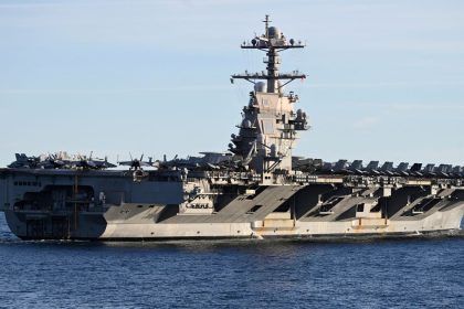 Donald Trump sends world’s largest warship USS Gerald R Ford into war on drugs