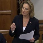 Backlash as Reform MP Sarah Pochin refuses to rule out Falkland asylum plot