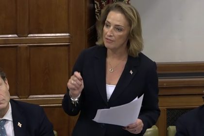 Backlash as Reform MP Sarah Pochin refuses to rule out Falkland asylum plot