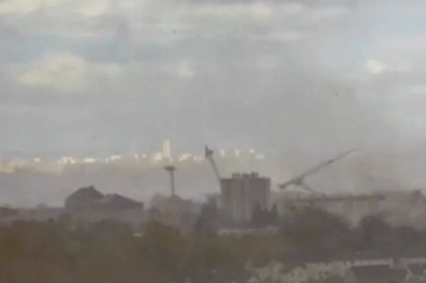 Paris tornado: One dead and multiple injured as twister blasts through city as cranes toppled