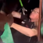 Child filmed beating up terrified elderly worker at rap concert after being asked to move to correct seat is FINALLY facing justice