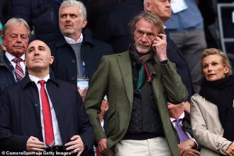 Ruben Amorim’s Manchester United job is SAFE, insists Sir Jim Ratcliffe – as Red Devils co-owner vows he won’t bow to ‘knee-jerk reactions’ and sack under-fire manager