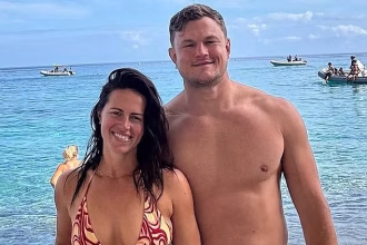 Living the dream! Channel Nine footy presenter Danika Mason enjoys Italian holiday with former NRL star