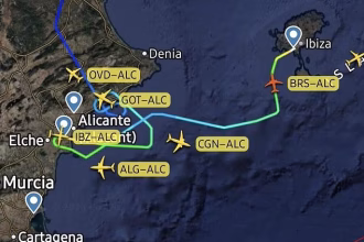 Spain prepares for mega storm to hit Costa Blanca with flights to major airports including Alicante diverted due to strong winds and many others affected as ‘extraordinary danger’ alert is issued