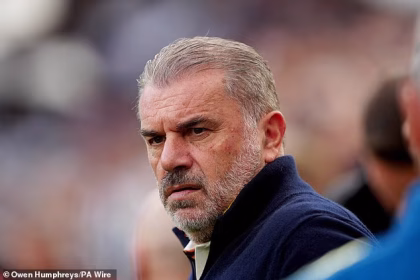 Ange Postecoglou comes out fighting as he launches a staunch defence of his record, claiming that he ‘doesn’t fit here’ and ‘the story always ends with a trophy’ – before under-pressure boss accuses critics of SMIRKING at him