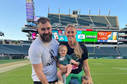 Kylie and Jason Kelce reveal why they’d be reluctant to let Travis babysit their four daughters