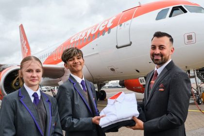 EasyJet turning old crew outfits into school uniforms to help struggling families