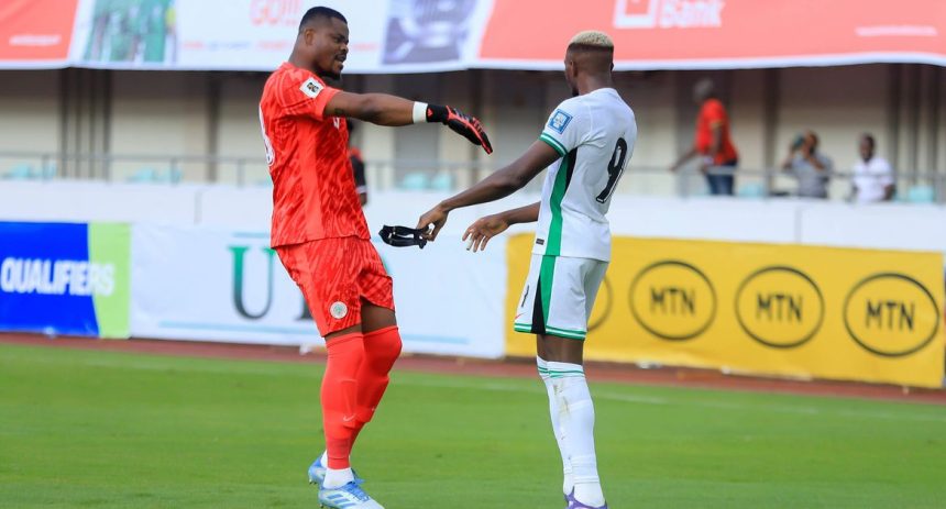 ‘I never fake care’ — Nwabali sends cryptic messag to Osimhen on Instagram