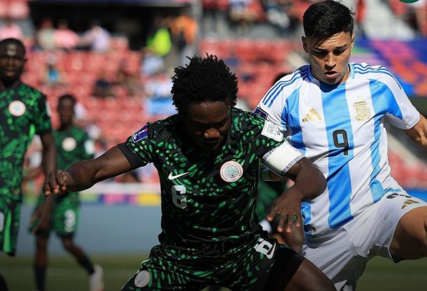 Flying Eagles Lose 4-0 To Argentina In Round Of 16 Clash