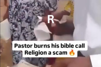 Viral Video Shows Pastor and Congregation Burning Bibles, Claiming It’s an “Unholy Book” — Akelicious