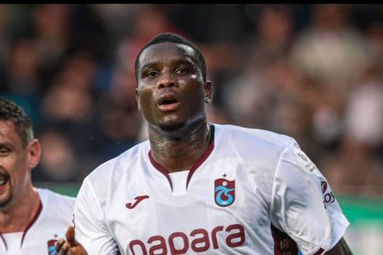 Paul Onuachu scores his 7th goal of the season to help Trabzonspor put pressure on Osimhen’s Galatasaray