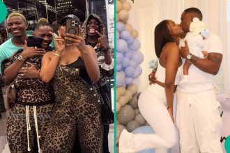 Priscilla, Juma Step Out in Matching Attire With Son, Fans Drool Over Singer’s Fatherhood Role