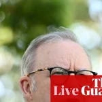Australia news live: Albanese condemns ‘heinous attack’ on Manchester synagogue; hopes fade of finding four-year-old boy missing in SA | Australia news