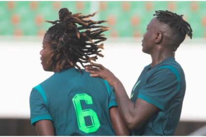 Super Falcons are back! Esther Okoronkwo and Ihezuo gun down neighbours Benin for Nigeria
