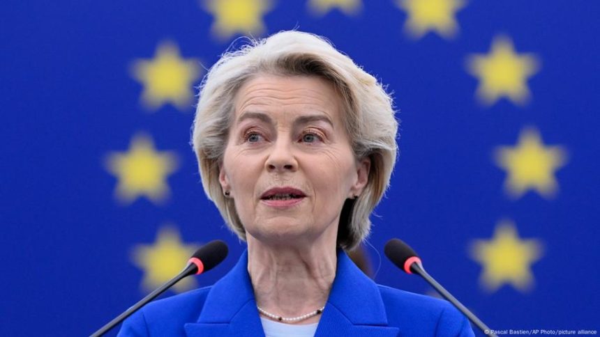 EU’s von der Leyen urges response to hybrid warfare threats – DW – 10/08/2025