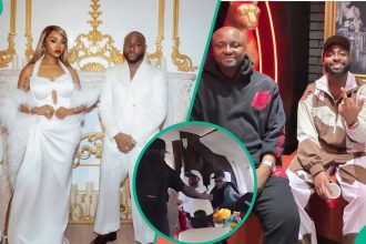 Davido Enjoys luxury Lifestyle With Chioma, 30BG in Private Jet, Interior of His Mansion Trends