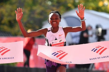 Ruth Chepng’etich: Marathon world record holder accepts three-year ban after testing positive for prohibited substance