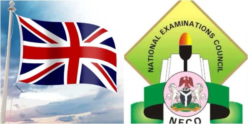 NECO opens exam centre in UK