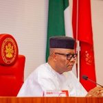 Akpabio swears in two newly elected Senators from Edo, Anambra
