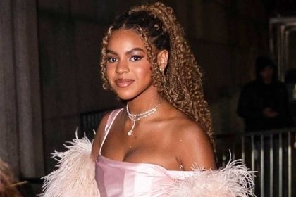 Blue Ivy Carter Looks Just Like Mom Beyoncé in Pink to Support Grandmother Tina Knowles in N.Y.C.