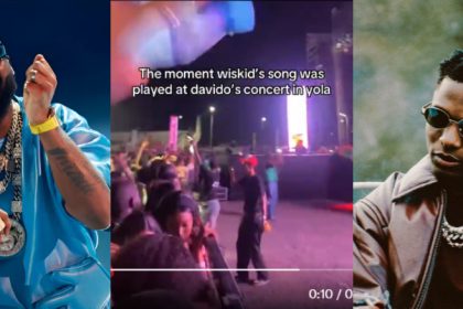 Crowd Reacts Wildly As DJ Plays Wizkid’s Song During Davido’s Adamawa Concert