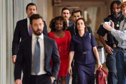 ‘That’s insane!’ Ex press secretary struggles to answer why Biden called Harris to complain before her debate with Trump