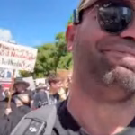 Ex-Proud Boys leader and Jan 6 convict Enrique Tarrio attends ‘No Kings’ rally in Miami
