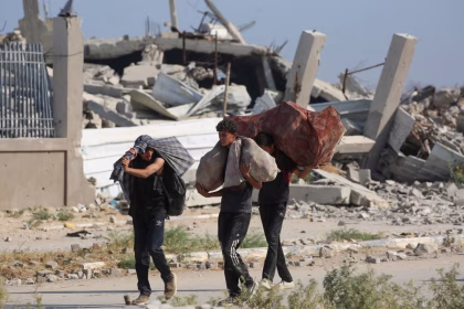 Israel-Gaza latest: Hamas reviews Trump’s peace plan as Israel says ‘last opportunity’ for Palestinians to leave