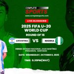 Argentina vs Nigeria Live Blogging – Chile 2025 FIFA U-20 World Cup Round Of 16 Match