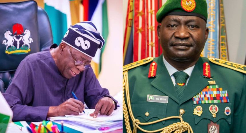 Tinubu sacks Chief of Defence Staff, Gen. Christopher Musa