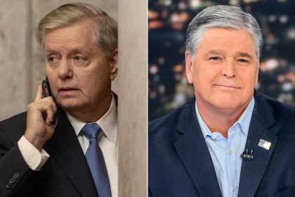 Lindsey Graham Whispers to Siri in the Senate. She Replies, ‘Calling Sean Hannity Mobile’