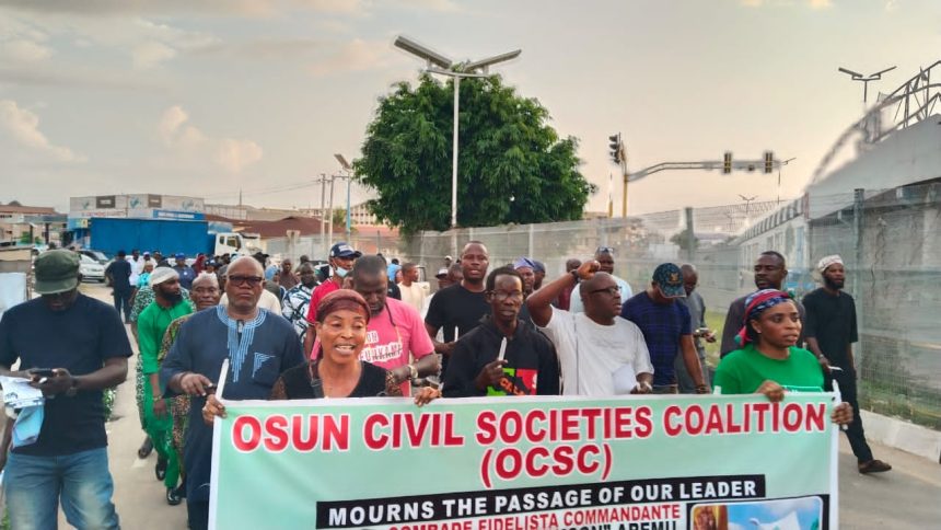 He Contributed To Democracy We Enjoy Today, Osun Activists Honour Late Aremu