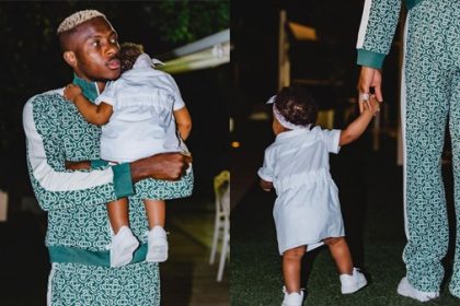 Osimhen celebrates daughter’s third birthday