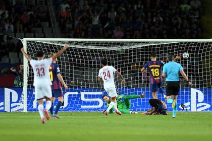Champions League Day 2: PSG Stun Barcelona, Arsenal Stay Perfect as City Stumble in Monaco