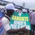Students stage peaceful protest in Ibadan in support of Dangote Refinery