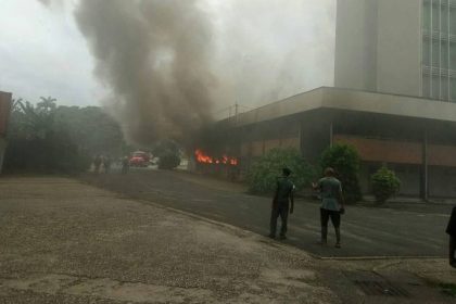 JUST IN: Fire guts Rivers Secretariat