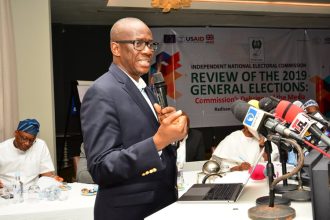 JUST IN: INEC staff did not mock Yakubu