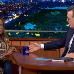 Karine Jean-Pierre tells Colbert her book is a ‘road map’ to navigating away from the two-party system