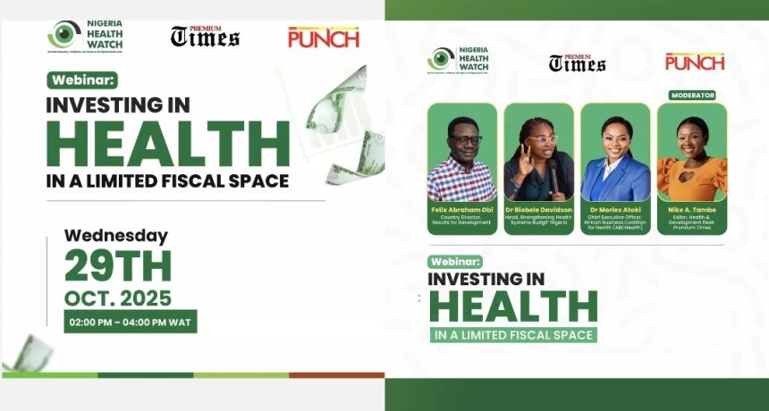 Nigeria must rethink health financing to achieve universal health coverage, experts warn