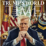Trump’s latest Time Magazine cover is a chilling homage to a portrait of a war criminal, report says