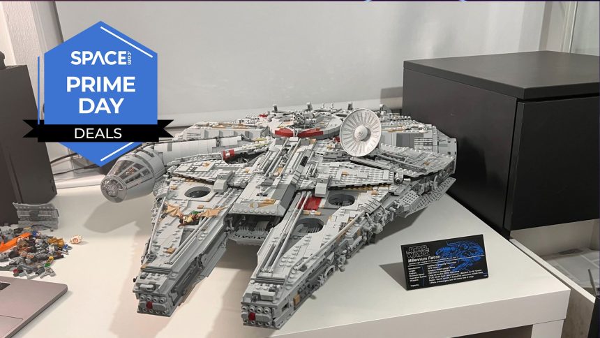 The 7541-piece Lego UCS Millennium Falcon is 0 off for Prime Day